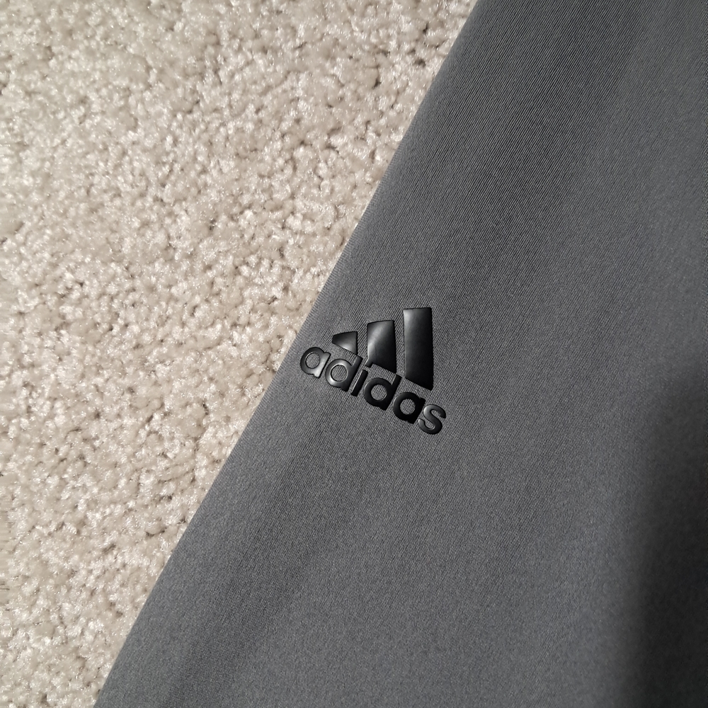 Adidas Mens Medium Gray Zip Up Sweater - Picture 14 of 14